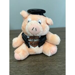 Vintage Harley Davidson 1998 Motorcycle Biker Hog Plush